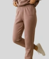 Able Signature Jogger Pant Hazel Pink Xl In Brown
