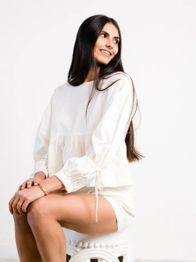 Able Skylar Swing Top In Almond