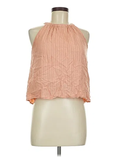 Pre-owned Able Sleeveless Blouse In Orange