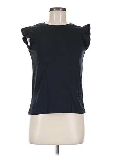 Pre-owned Able Sleeveless T-shirt In Black