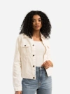 Able Bailey Classic Jacket In White In White