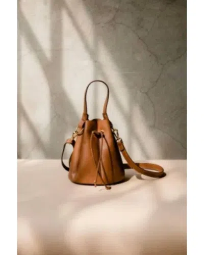 Able Women's Blaire Bucket Crossbody Bag In Brown