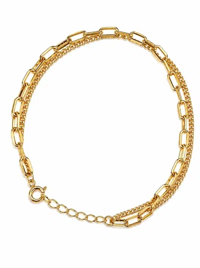 Able Women's Layered Chain Bracelet In 14k Gold-filled In Multi