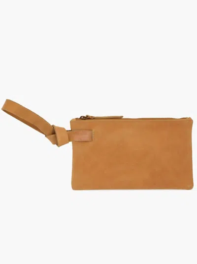 Able Women's Rachel Wristlet Bag In Cognac In Green