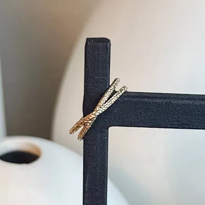 Able Women's Sparkle Infinity Ring In 14k Gold Filled In Multi