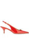 A.bocca 55mm Leather Pumps In Rot
