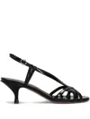 A.bocca 65mm Leather Sandals In Black