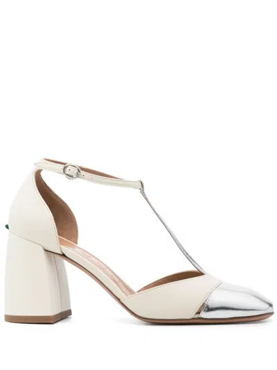 A.bocca 80mm Leather Pumps In Neutrals