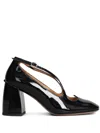 A.bocca Two For Love Patent Leather Pumps In Black