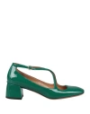 A.bocca A. Bocca Pump Two For Love In Vernice Woman Pumps Green Size 6 Soft Leather