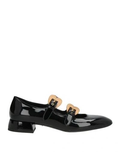 A.bocca A. Bocca Woman Ballet Flats Black Size 9 Leather