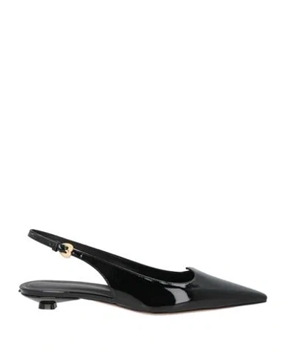 A.bocca A. Bocca Woman Ballet Flats Black Size 9 Leather