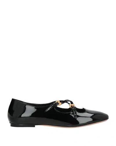 A.bocca A. Bocca Woman Ballet Flats Black Size 9 Leather