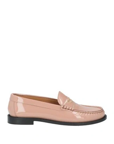 A.bocca A. Bocca Woman Loafers Antique Rose Size 9 Leather In Multi