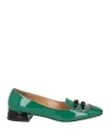 A.bocca A. Bocca Woman Loafers Green Size 10 Leather