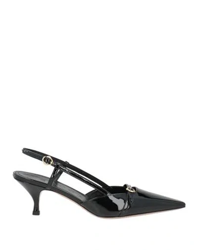 A.bocca A. Bocca Woman Pumps Black Size 10 Leather