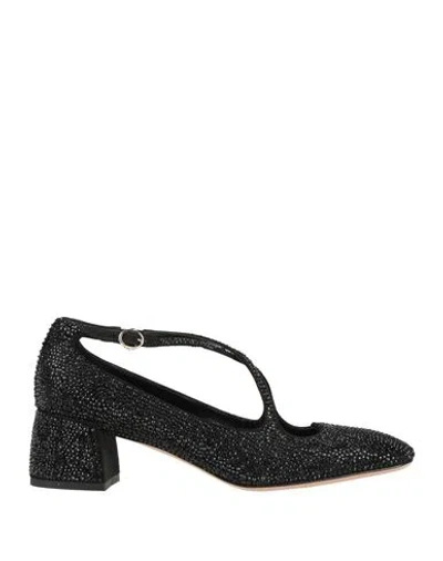A.bocca A. Bocca Woman Pumps Black Size 6 Leather