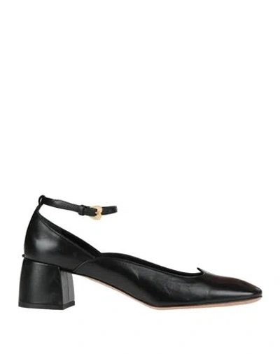 A.bocca A. Bocca Woman Pumps Black Size 7.5 Leather