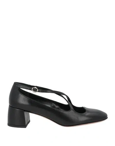 A.bocca A. Bocca Woman Pumps Black Size 9 Leather