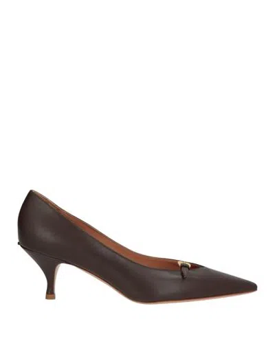 A.bocca A. Bocca Woman Pumps Chocolate Brown Size 8.5 Calfskin