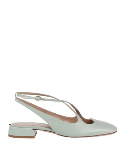 A.bocca A. Bocca Woman Pumps Light Green Size 7 Leather In Multi