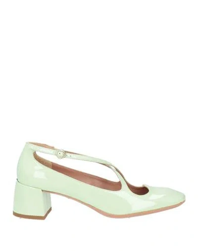 A.bocca A. Bocca Woman Pumps Light Green Size 8 Leather In Multi