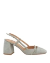 A.bocca A. Bocca Woman Pumps Light Grey Size 7 Leather