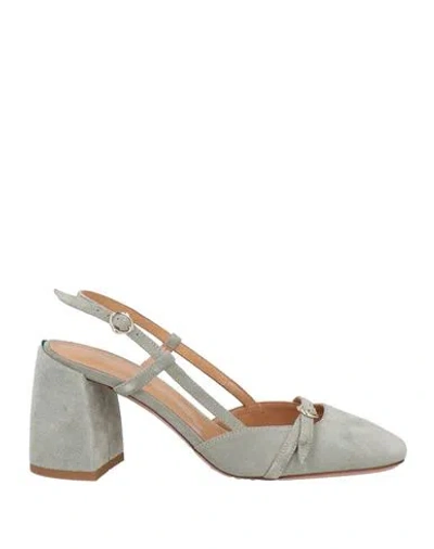 A.bocca A. Bocca Woman Pumps Light Grey Size 7 Leather