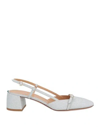 A.bocca A. Bocca Woman Pumps Silver Size 11 Leather