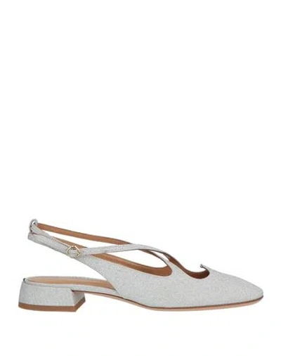 A.bocca A. Bocca Woman Pumps Silver Size 9 Leather In Gray