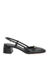 A.bocca A. Bocca Woman Sandals Black Size 8 Leather