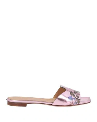A.bocca A. Bocca Woman Sandals Rose Gold Size 9 Leather
