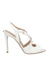 A.bocca A. Bocca Woman Sandals White Size 6 Leather In White