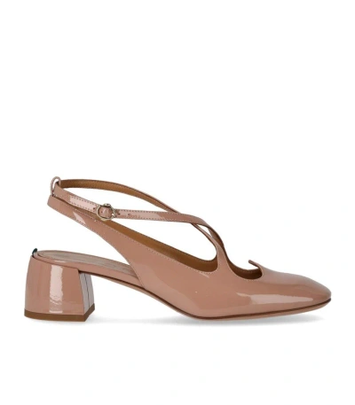 A.bocca Pink Slingback Pumps In Rosa