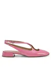 A.BOCCA A.BOCCA SLINGBACK 'TWO FOR LOVE' WITH HEART-SHAPED CUTOUT IN PATENT LEATHER