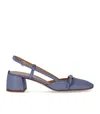 A.BOCCA A.BOCCA  SMOKY BLUE SLINGBACK PUMP