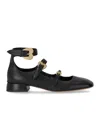 A.bocca Heart Buckle-embellished Heeled Pumps In Black