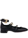 A.bocca Heart Buckle-embellished Heeled Pumps In Black