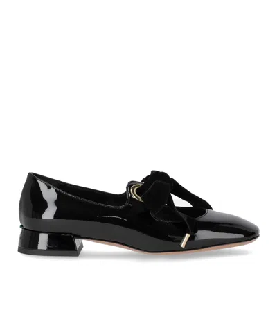 A.BOCCA A.BOCCA MARY JANE BLACK BALLET FLAT WITH BOW
