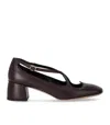 A.bocca Two For Love Pumps In Patent Calf Leather In Red