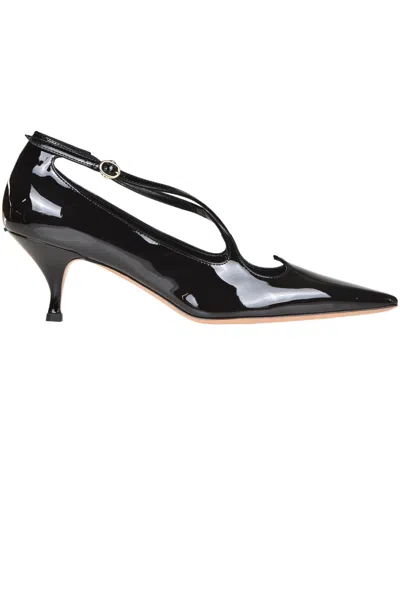 A.bocca Patent Leather Pumps
