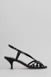 A.bocca 65mm Leather Sandals In Black