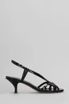 A.bocca 65mm Leather Sandals In Black