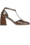 A.bocca T-bar Patent Leather Pumps