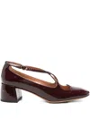 A.bocca Two For Love Cross-strap Pumps In Red