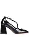 A.bocca Two For Love Patent Leather Pumps In Black