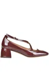 A.bocca Two For Love Patent-leather Pumps In Red