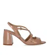 A.BOCCA TWO FOR LOVE PINK HEELED SANDAL