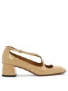 A.bocca Pump Two For Love Heeled Shoes Beige In Burgundy