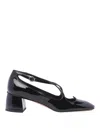 A.bocca Patent Leather Loafers In Black